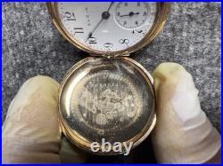 Philadelphia Case Co 25 Yrs 2 Tone Fancy Pocket Watch Case 0s Elgin 320 Parts