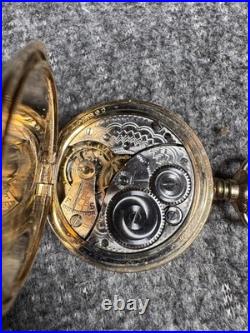 Philadelphia Case Co 25 Yrs 2 Tone Fancy Pocket Watch Case 0s Elgin 320 Parts