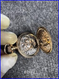 Philadelphia Case Co 25 Yrs 2 Tone Fancy Pocket Watch Case 0s Elgin 320 Parts