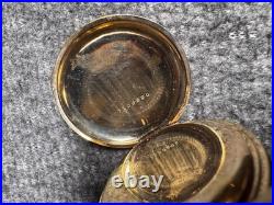 Philadelphia Case Co 25 Yrs 2 Tone Fancy Pocket Watch Case 0s Elgin 320 Parts