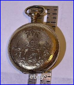 Philadelphia Watch Co Case Pocket 20 Years Gold Filled 1900 Fancy Engraved 2/0s
