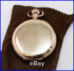 Pocket Watch 1917 Waltham USA 15 Jewel 10ct Gold Filled Dennison Moon Case