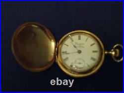 Pocket Watch, Antique Regina Working Condition With Gold Case