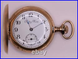 Pocket Watch Betsy Ross USA 0s 7j Keystone J. Boss Case 20 yr