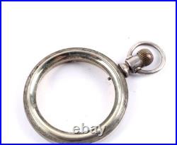 Pocket Watch Case 18 Size Coin Silver-GS-112