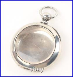 Pocket Watch Case Key Wind18 Size Coin Silver CA-49