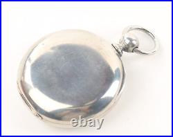 Pocket Watch Case Key Wind18 Size Coin Silver CA-49