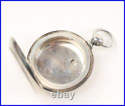 Pocket Watch Case Key Wind18 Size Coin Silver CA-49
