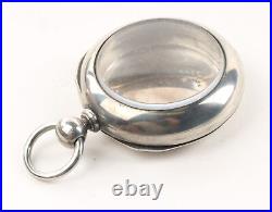 Pocket Watch Case Key Wind18 Size Coin Silver CA-49