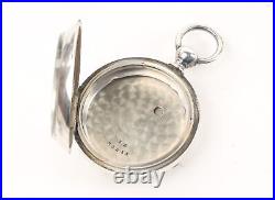 Pocket Watch Case Key Wind18 Size Coin Silver CA-59