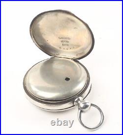 Pocket Watch Case Key Wind18 Size Coin Silver CA-59