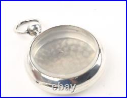 Pocket Watch Case Key Wind18 Size Coin Silver CA-59