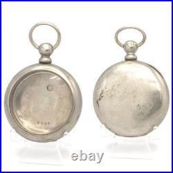 Pocket Watch Cases Lot of 10 Silveroide/Silverine Keywind for 18 Size Movements