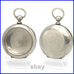 Pocket Watch Cases Lot of 10 Silveroide/Silverine Keywind for 18 Size Movements