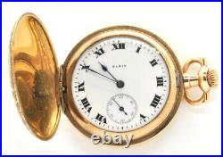 Pocket Watch Elgin Co Grade 419 15 Jewels Estate Salvaged Gold Filled Case
