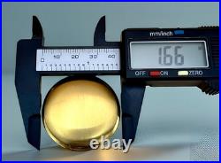 Pocket Watch Herodia Genève Swiss Vintage Gold Case Works