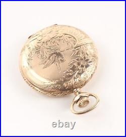 Pocket Watch Hunt Case 6 Size 10Year G. F. BD-116