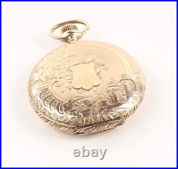 Pocket Watch Hunt Case 6 Size 10Year G. F. BD-116