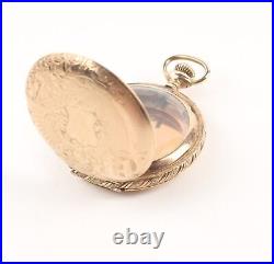 Pocket Watch Hunt Case 6 Size 10Year G. F. BD-116