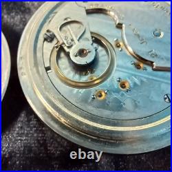 Pocket Watch, Rockford 21 Jewel Silverode Case RUNS