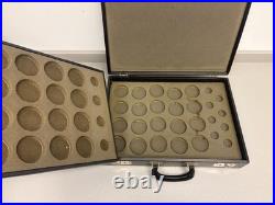 Pocket Watch Storage, Carry, Travel and Display Case Holds 52 Watches