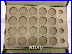 Pocket Watch Storage, Carry, Travel and Display Case Holds 52 Watches