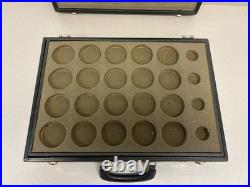 Pocket Watch Storage, Carry, Travel and Display Case Holds 52 Watches