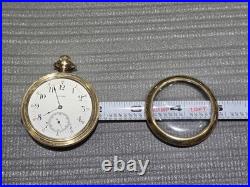 Pocket Watch Unknown Mfr. 15 jewel Swiss movement Gold filled case R (CJL061381)