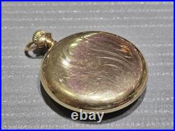 Pocket Watch Unknown Mfr. 15 jewel Swiss movement Gold filled case R (CJL061381)