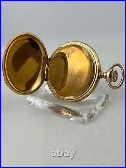 Pocket Watch Waltham Empress Hand Wound Savonette Nice Case, Works