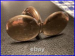 Pocket watch ELGIN cal 286 engraved hunter multicolor case c 1905 7 jewels 6s