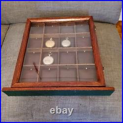 Pocket watch display case