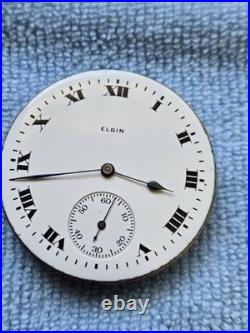 Pocket watch movement with the case back and bezel