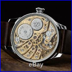Pre-Order rare exclusive skeleton Rolex pocket watch in art deco case and dial
