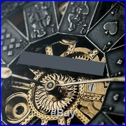 Pre-Order watch skeleton Rolex men vintage pocket watch in artdeco case and dial