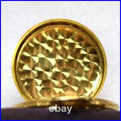 Pristine Vintage Swiss Arnex 10? Gold Hunter-Case Unitas 6498 Pocket Watch-Runs