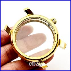 R3 (1) WOW Size 16S WRISTWATCH Wrist Pocket Watch Display Case Gold Plated