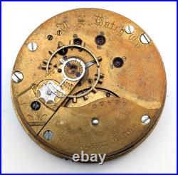RARE 1893 United States US Watch Co Grade 55 Model 1888h Pocket Watch Movement