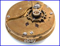 RARE 1893 United States US Watch Co Grade 55 Model 1888h Pocket Watch Movement