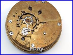 RARE 1893 United States US Watch Co Grade 55 Model 1888h Pocket Watch Movement