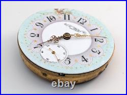 RARE 1893 United States US Watch Co Grade 55 Model 1888h Pocket Watch Movement