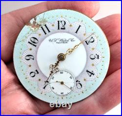 RARE 1893 United States US Watch Co Grade 55 Model 1888h Pocket Watch Movement