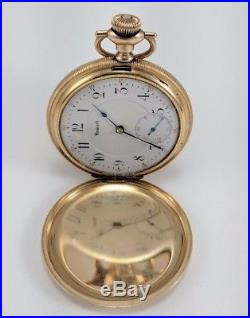 RARE 1907 16s E. Howard Watch Co. Series 23 Jewel Pocket Watch Hunting Case Nice