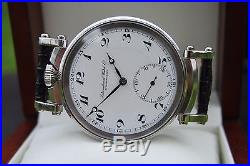 RARE MEN's IWC SCHAFFHAUSEN chronometer cal 67 with EXTRA CASE! MARRIAGE WATCH