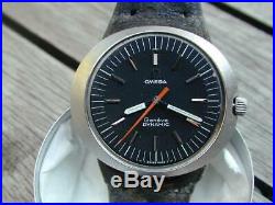 RARE OMEGA Geneva Dynamic CAL 601 Stainless Steel case MENS WATCH MANUAL WIND