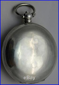 RARE Tughra case savonette Zenith Billodes pocket watch made for Ottoman market