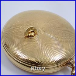 REUGE MUSIC Pocket watch with music box Hunter case Gold GP TO205644