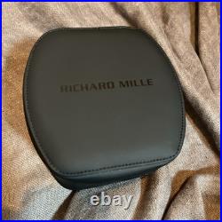 RICHARD MILLE watch travel case box / pouch BLACK VERSION