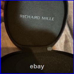 RICHARD MILLE watch travel case box / pouch BLACK VERSION