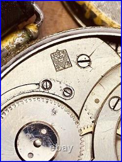 R. MOSER & CIE POCKET WATCH CASE converted into a wristwatch 15 RUBIS 49mm (CI)